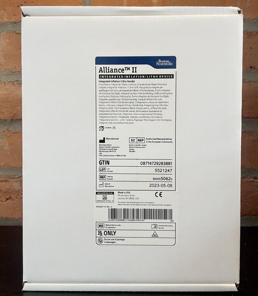BOSTON SCIENTIFIC M00550620 Boston Scientific Alliance II Integrated Inflation/Litho Device — photo 2