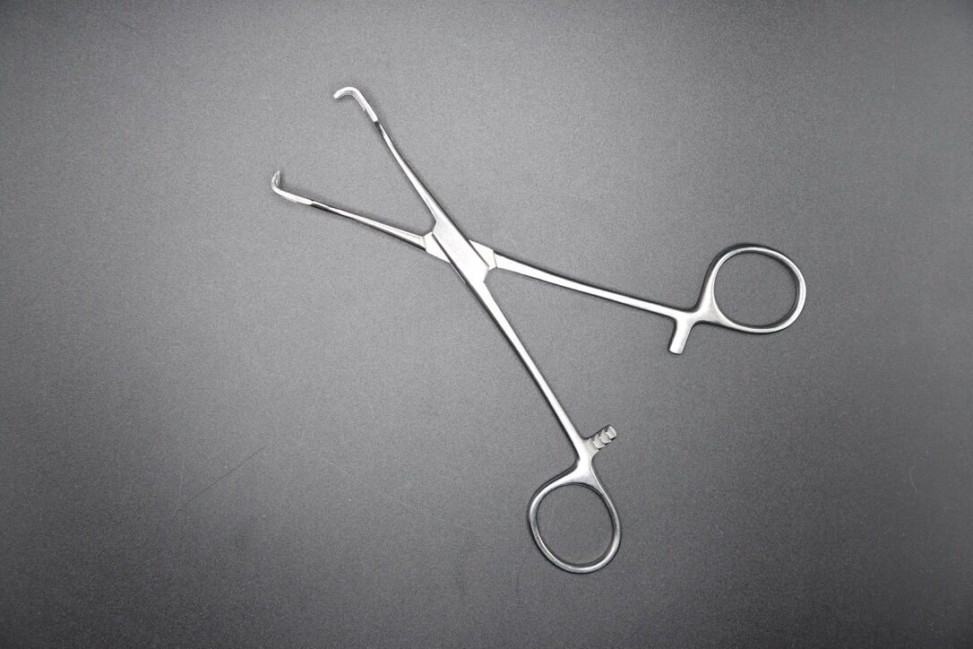 JARIT 150-160 Lahey Traction Forceps, 6.25" — photo 4