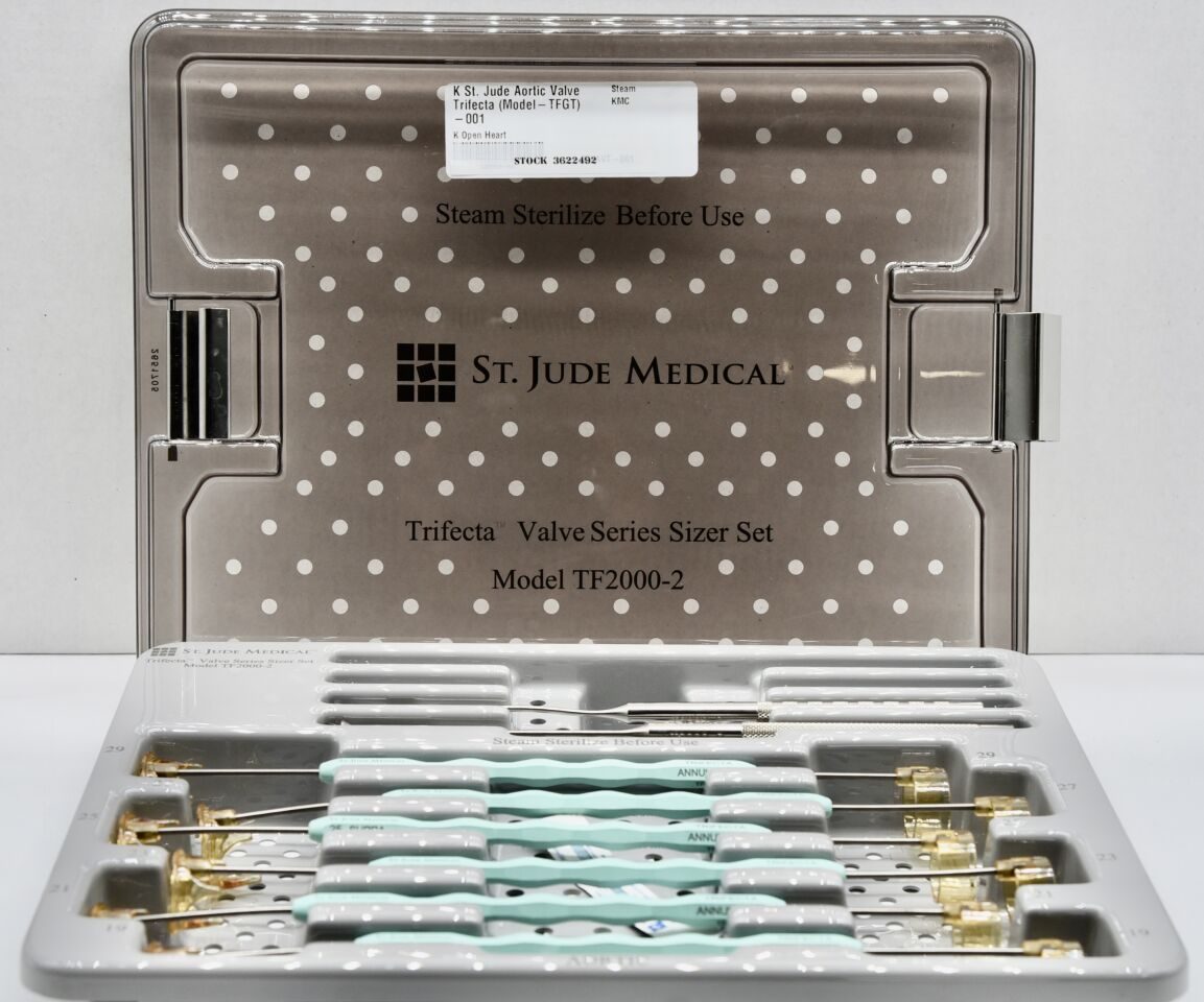 ST JUDE TF2000-2 MEDICAL TRIFECTA VALVE SERIES SIZER SET — photo 1