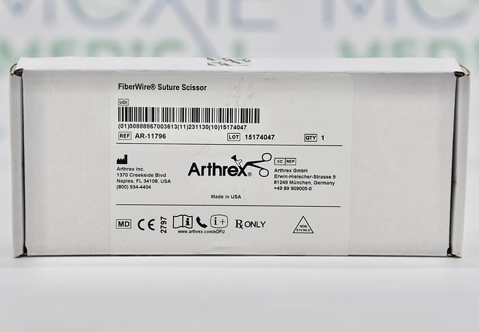 Arthrex AR-11796 FiberWire Suture Scissor, BRAND NEW — photo 2