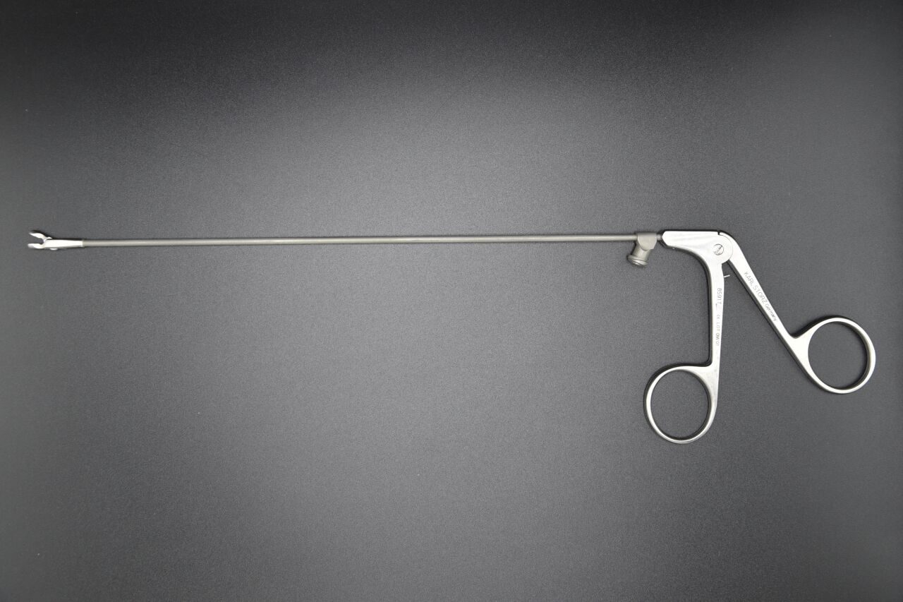KARL STORZ 8591T Surgical 23cm Straight Kleinsasser Round Cup Forceps — photo 1