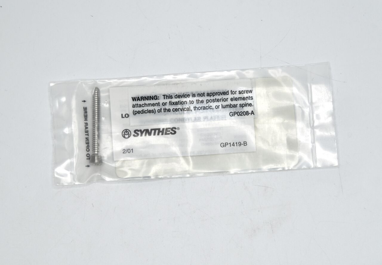 SYNTHES 02.204.038  4.0 mm LOCKING SCREW SLF-TPNG WITH T25 STARDRIVE RECESS — photo 2