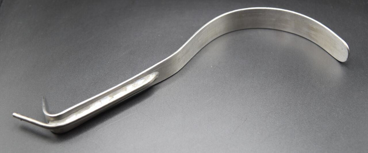 PILLING 525515 Face Lift Retractor Fiberoptic Lighting On #2 Deaver Retractor — photo 5
