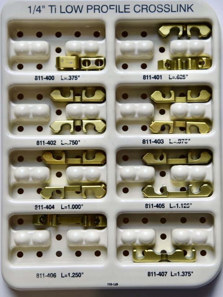MEDTRONIC SOFAMOR DANEK 110-166 Low Profile Crosslink Titanium Module Set, 110-166P — photo 6