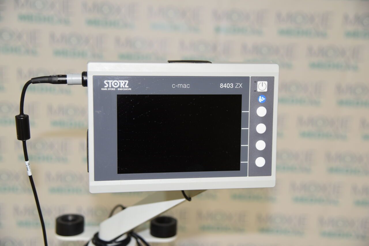 KARL STORZ 8403ZX, 8402XS Imager C-MAC 8403ZX Video Laryngoscope + 8402XS Imager + 9700VIP cart — photo 2