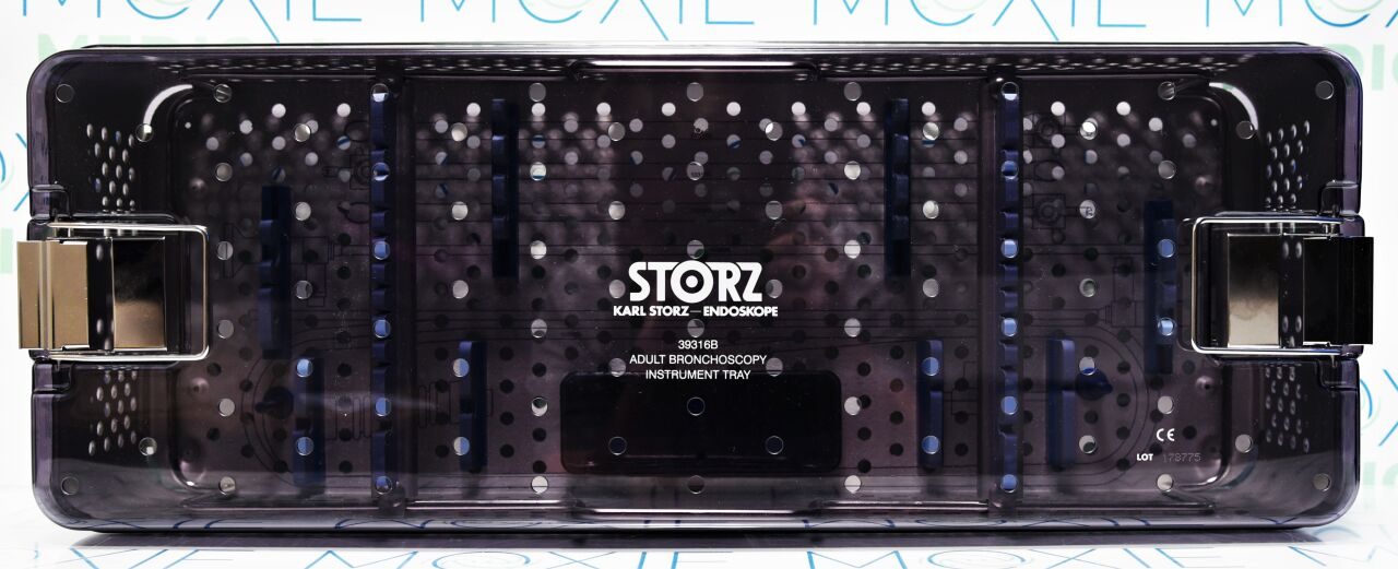 KARL STORZ 39316B ADULT BRONCHOSCOPY INSTRUMENT TRAY — photo 1