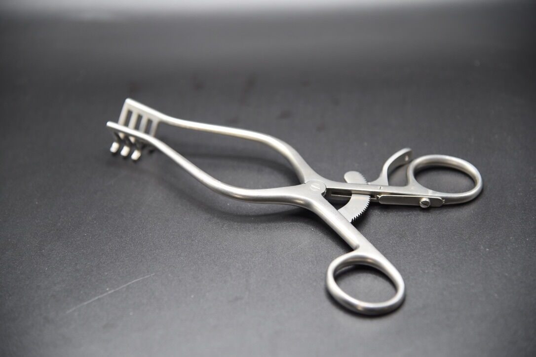 JARIT 204-156 Weitlaner Retractor, 6-1/2" Length, 3x4 Prongs — photo 1