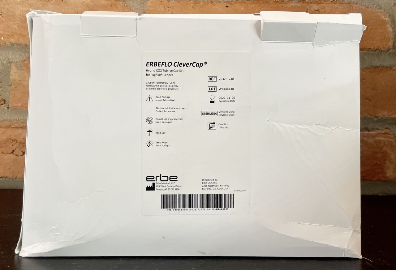 ERBE MEDICAL 20325-248 ERBEFLO CleverCap Hybrid CO2 Tubing/Cap Set, 10 Units Per Box — photo 3