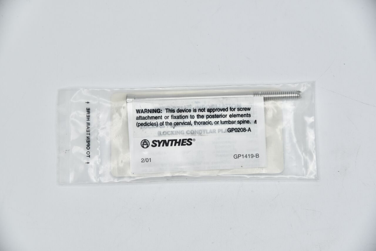 SYNTHES 222.564 DePuy Cannulated Conical Screw, 5 dia. x 90 mm Length — photo 2
