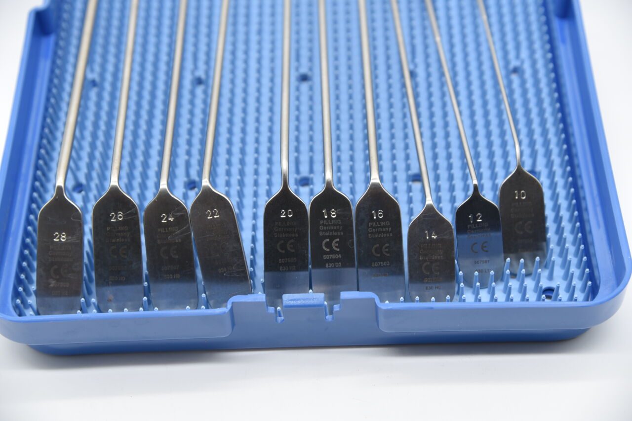 PILLING  WECK TELEFLEX Jackson Laryngeal Dilator Set ? Full 18-Piece Instrument Tray (Sizes 10?44) Jackson Laryngeal Dilator Set 18-Pieces — photo 2