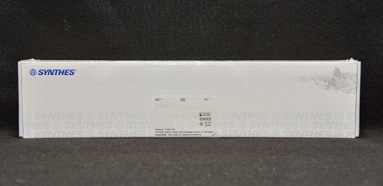 SYNTHES 450.848S 13MM TI CANNULATED DISTAL FEMORAL NAIL 360MM - STERILE — photo 1
