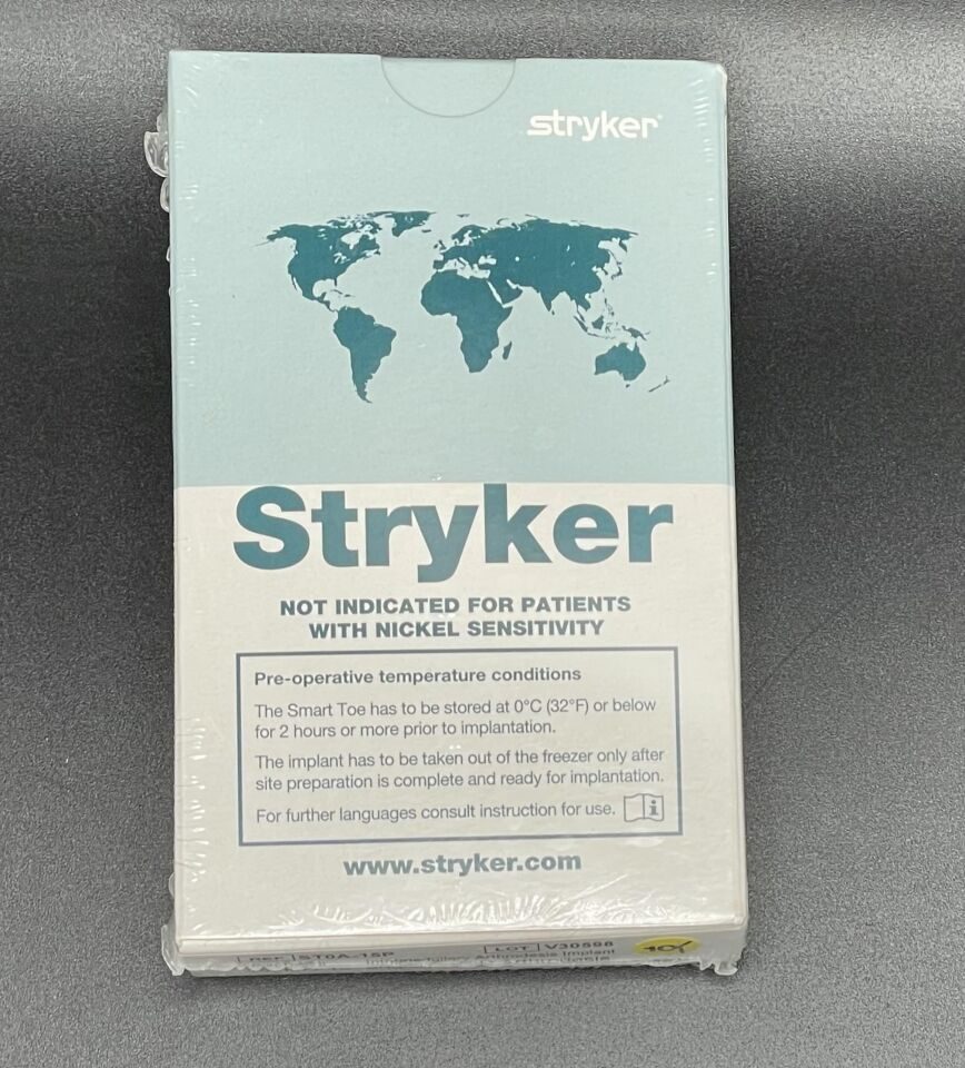 STRYKER ST0A-15P SMART TOE II INTRAMEDULLARY ARTHRODESIS IMPLANT 15MM / 10 Degree Angle for PIP Arthrodesis — photo 1