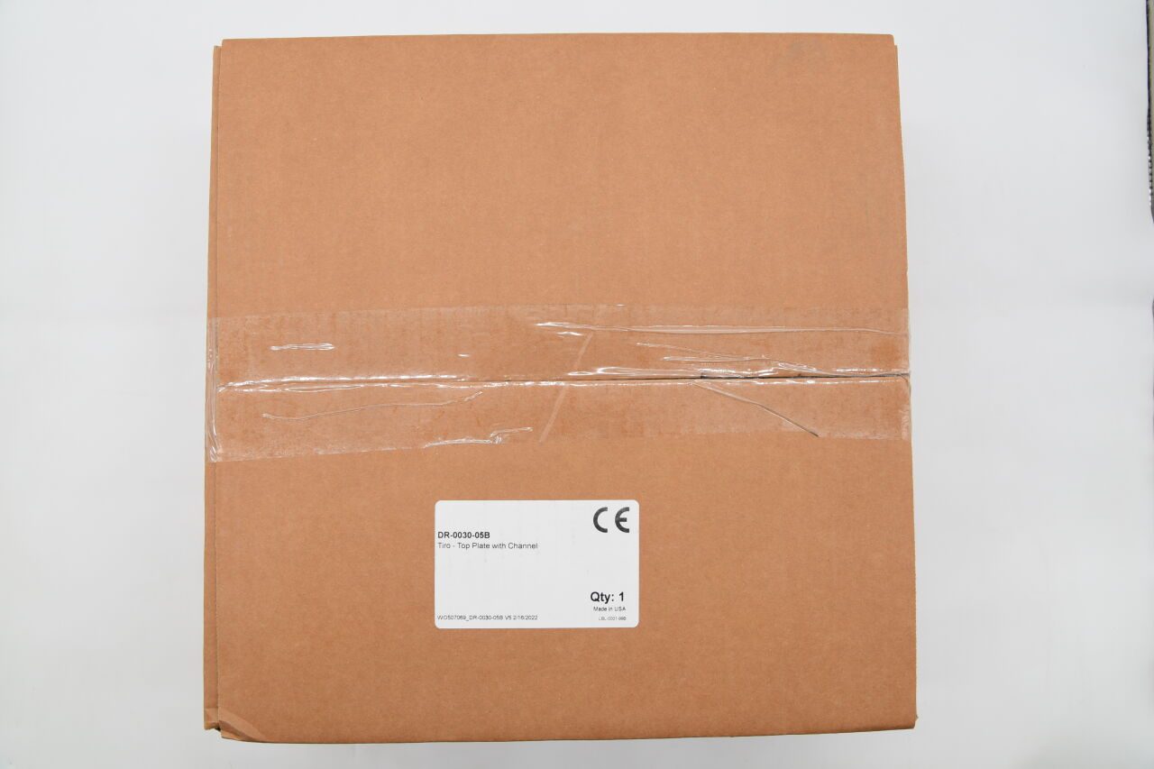DRAEGER DR-0030-05B Dräger Tiro Top Plate with 10" / 25.4 cm Channel, New