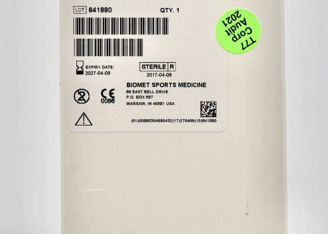 ZIMMER BIOMET 110004189 PRECISION FLEXIBLE REAMER DISPOSABLE, 11MM, STAINLESS STEEL, IN-DATE — photo 2
