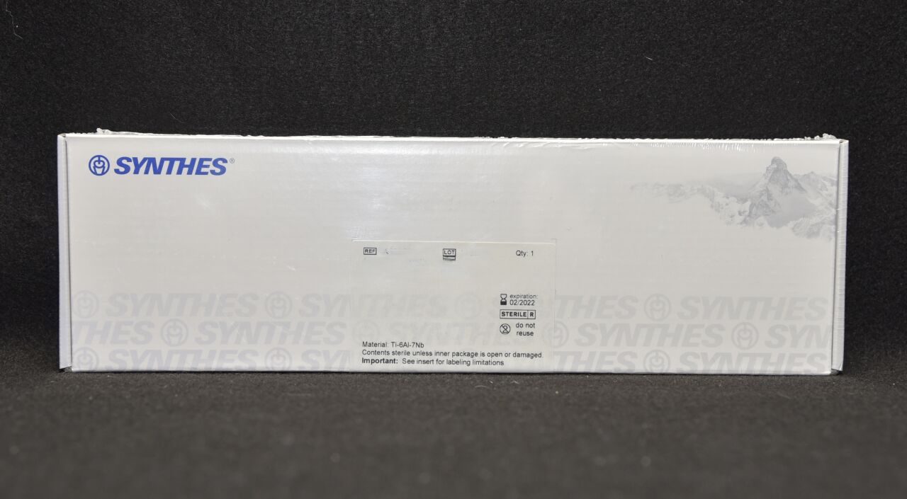 SYNTHES 04.004.334S 9MM TI CANNULATED TIBIAL NAIL - EX/270MM - STERILE — photo 1
