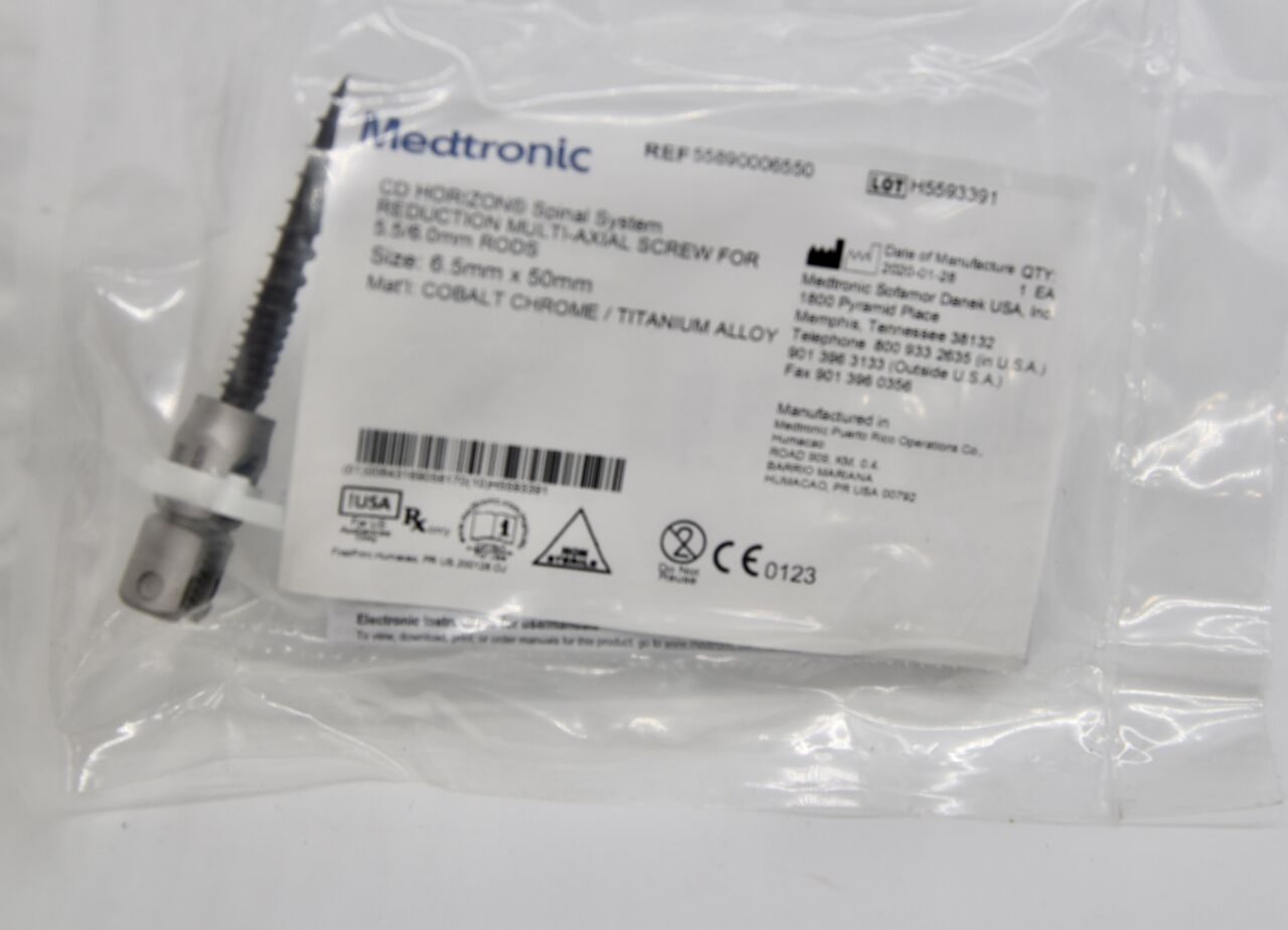 MEDTRONIC 55840006550 CD HORIZON SPINAL SYSTEM MULTI-AXIAL SCREW, REFERENCE 55890006550 — photo 1