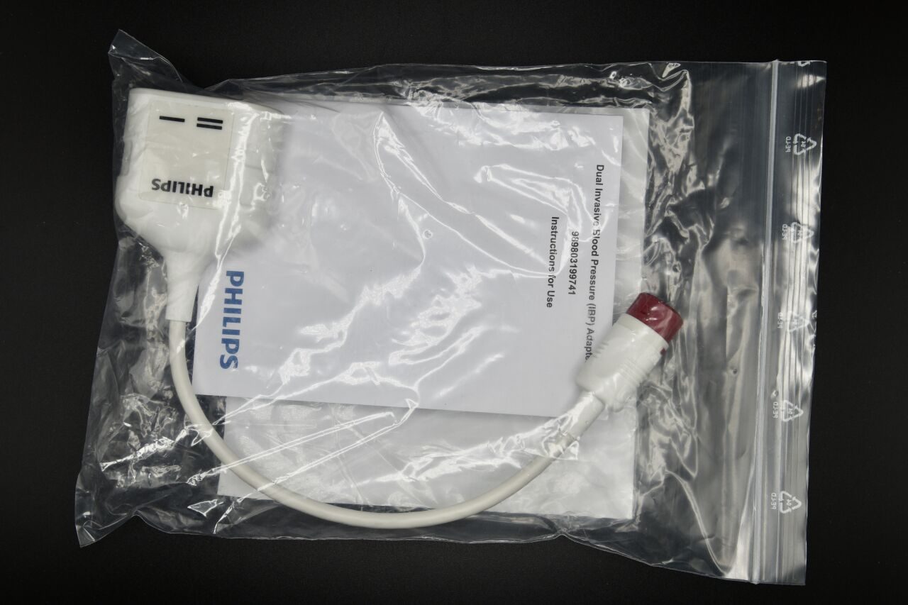 PHILIPS 989803199741 Dual Invasive Blood Pressure IBP Adapter Cable, NEW — photo 4