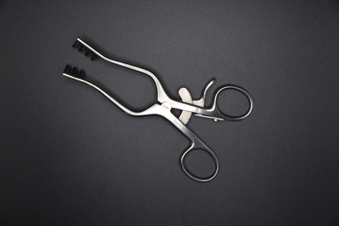 JARIT SA3110-001 V. Mueller SU3110-001 Weitlaner Retractor, Blunt, Overall Length 5.5", 3x4 Prongs — photo 3