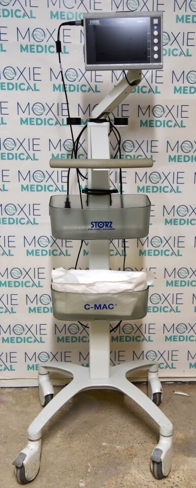KARL STORZ 8403ZX, 8402XS Imager C-MAC 8403ZX Video Laryngoscope + 8402XS Imager + 9700VIP cart — photo 9