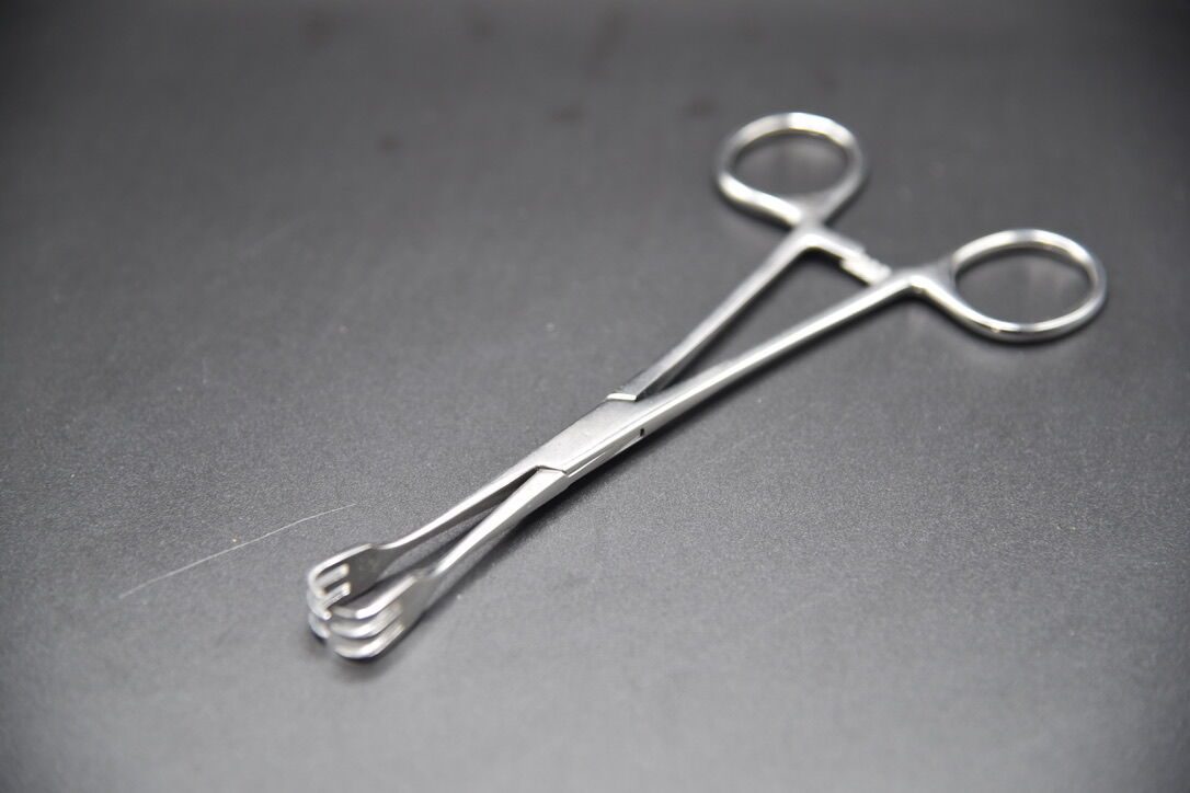JARIT 150-160 Lahey Traction Forceps, 6.25" — photo 6