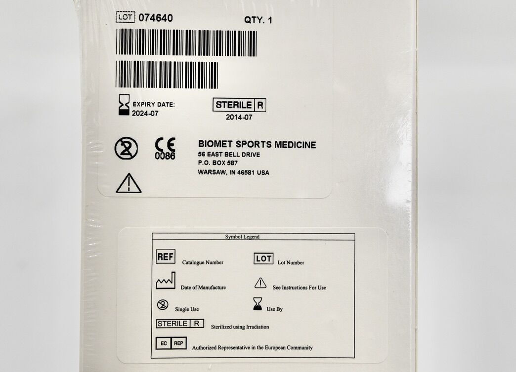 ZIMMER BIOMET 110004186 PRECISION FLEXIBLE REAMER DISPOSABLE, 8MM, STAINLESS STEEL, IN-DATE — photo 2