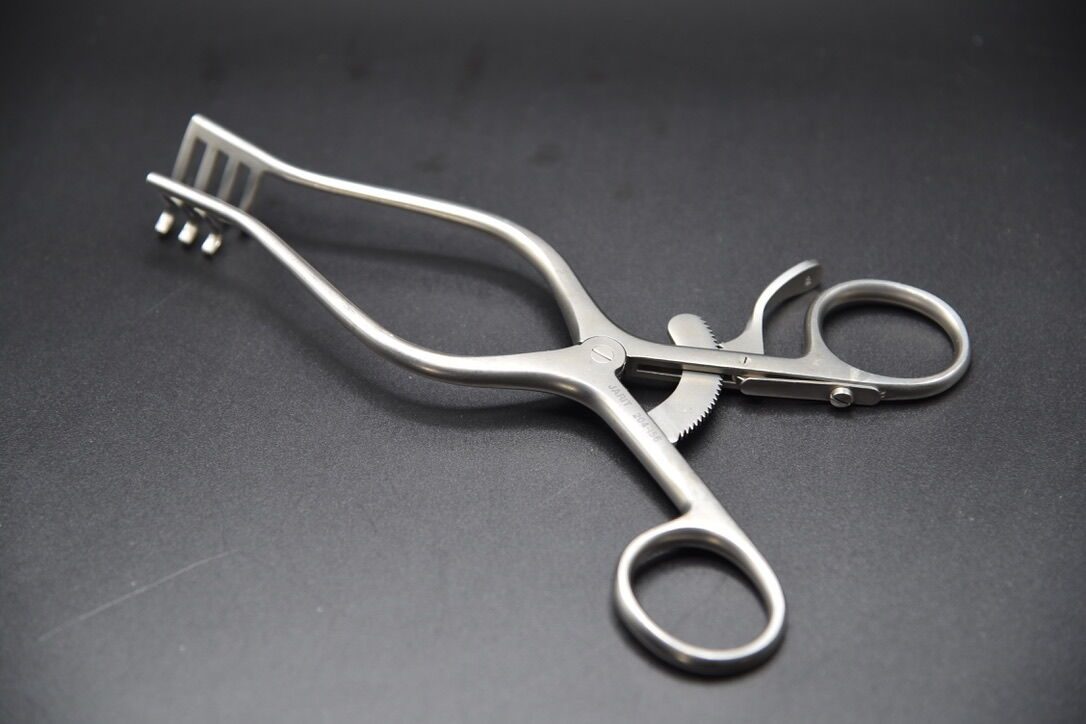 JARIT 204-156 Weitlaner Retractor, 6-1/2" Length, 3x4 Prongs — photo 2