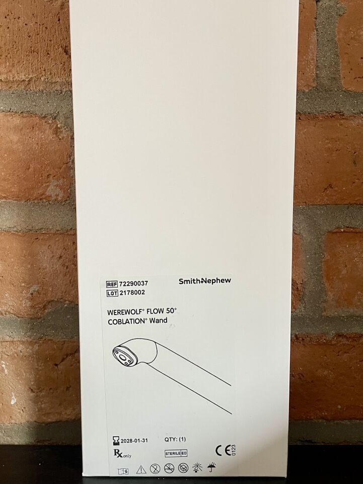SMITH & NEPHEW 72290037 WEREWOLF FLOW 50 COBLATION WAND