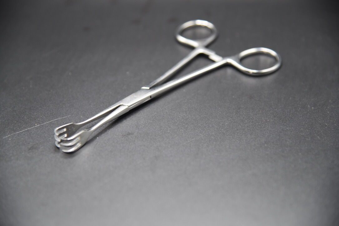 JARIT 150-160 Lahey Traction Forceps, 6.25" — photo 7