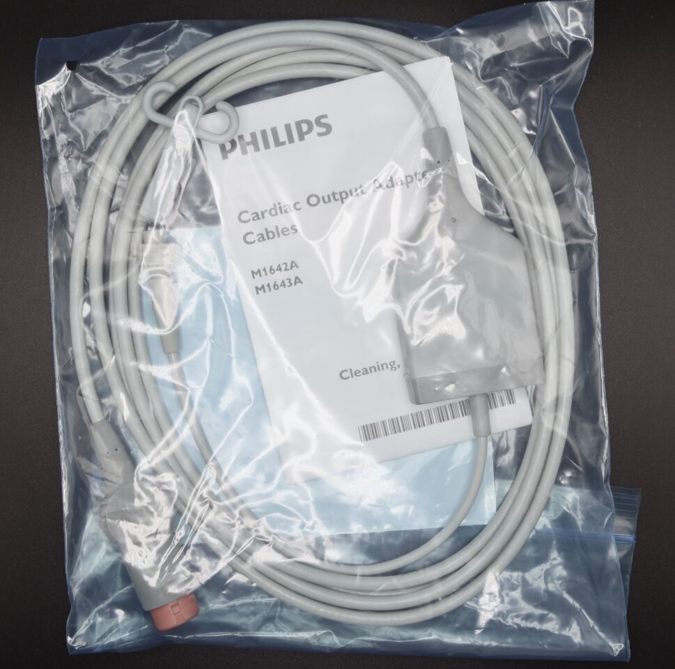 PHILIPS M1642A Cardiac Output Cable, BRAND NEW — photo 3