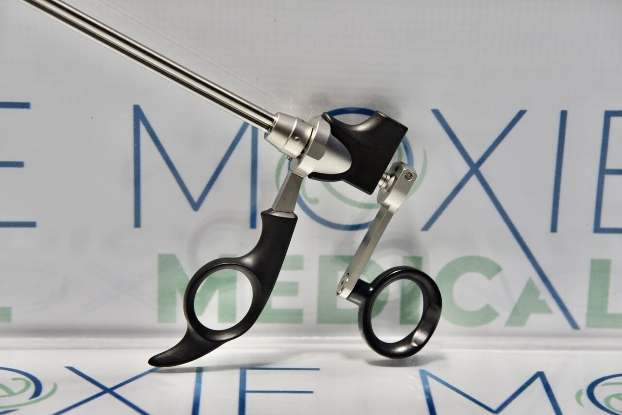 OLYMPUS A20718A Optical Grasping Fenestrated 25.5cm Forceps 13-1/2" — photo 2