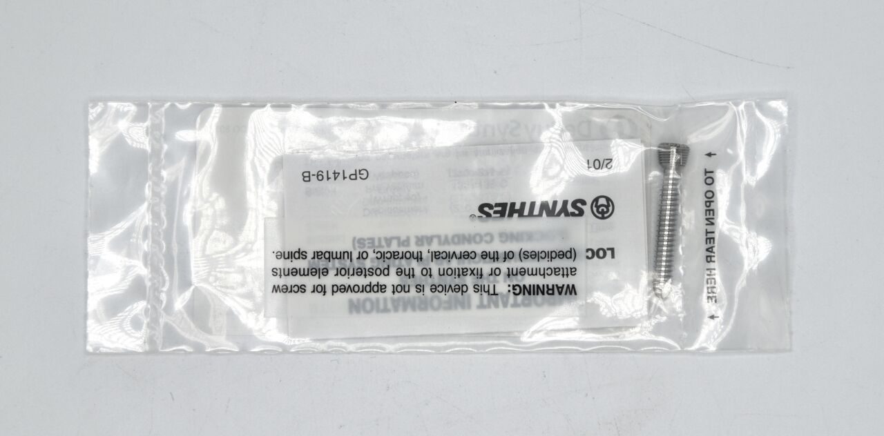 SYNTHES 02.204.030 Depuy Locking Screw with T25 StarDrive Recess — photo 2