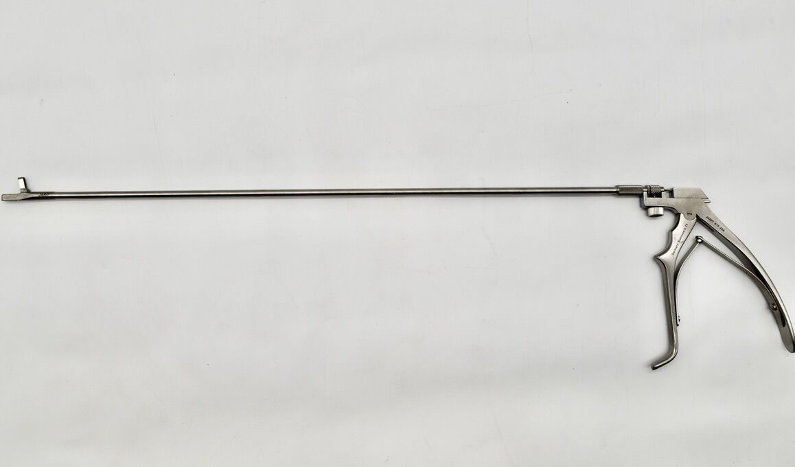 JARIT 475-234 Yeoman Biopsy Forcep, Rotating Shaft, Improved Handle, Straight, 16-1/4" — photo 1