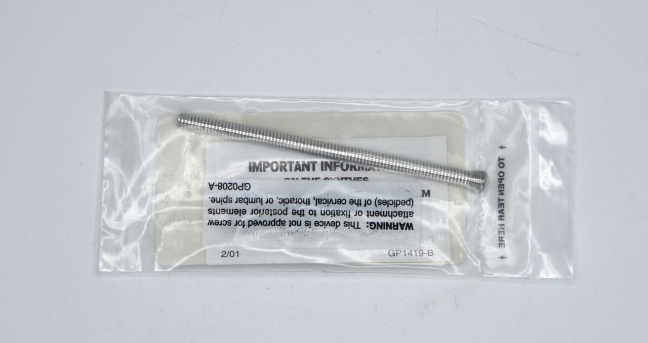SYNTHES 222.548 DEPUY SYNTHES 5.0MM CANNULATED LOCKING SCREW 90MM — photo 2