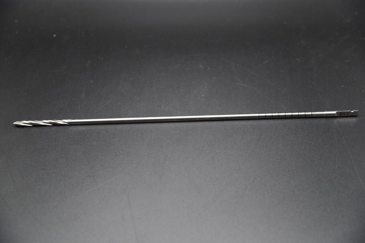 SYNTHES 357.407 Three-Fluted Drill Bit, QC, 4mm X 260mm — photo 2