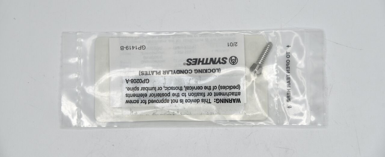 SYNTHES 02.204.018 4.0MM LOCKING SCREW SLF-TPNG WITH T25 STARDRIVE RECESSS 18MM — photo 2